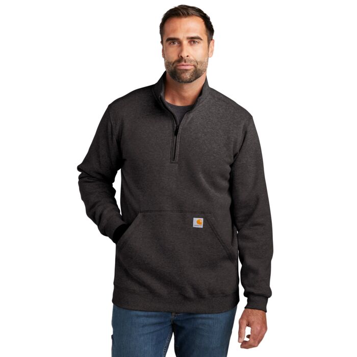 Midweight 1/4 Zip Mock Neck Sweatshirt Thumbnail