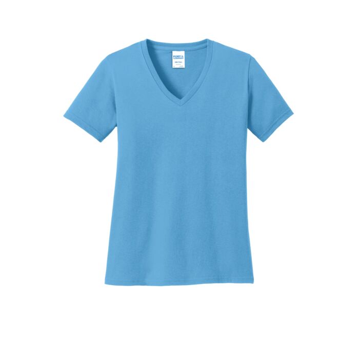 Women's Core Cotton V Neck Tee Thumbnail