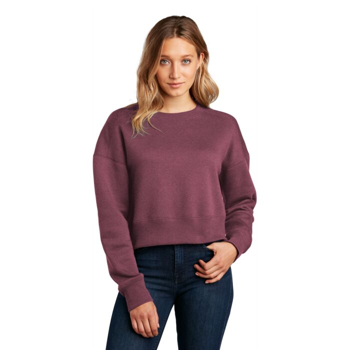 Women's Perfect Weight ® Fleece Cropped Crew Thumbnail