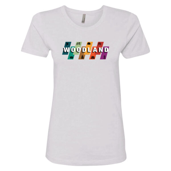 Woodland Logo - Women's Soft cotton T - Shirt  Thumbnail